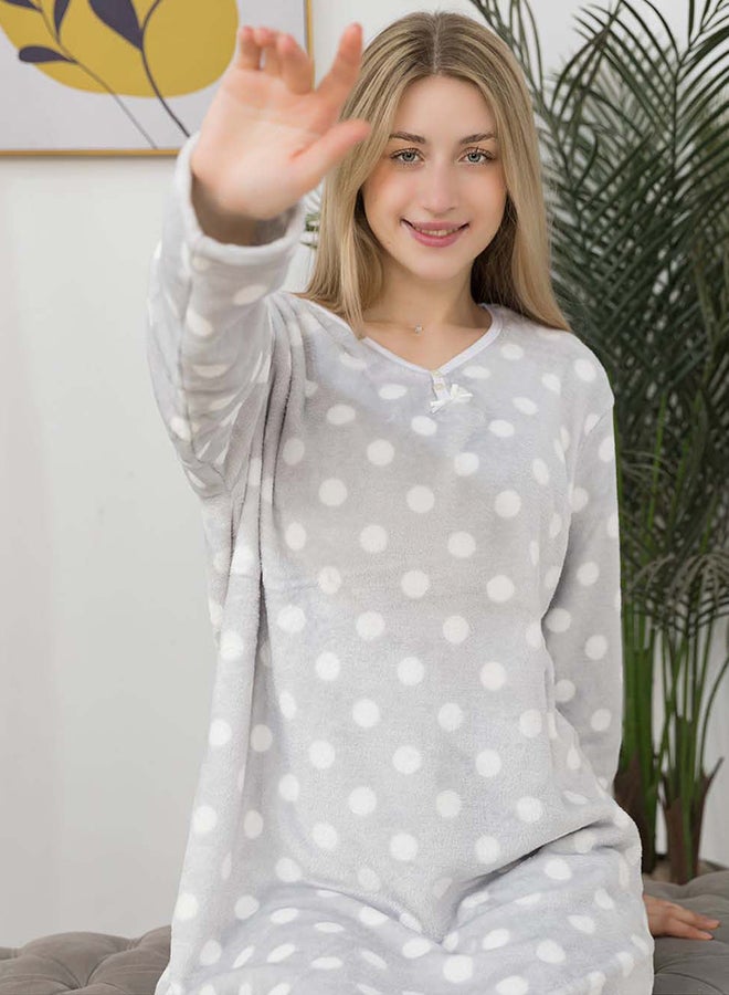 Elegant Polar Maxi Galabeya - Image 3